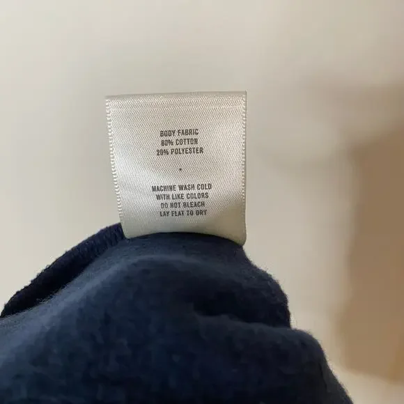 TRACKSMITH Women's Trackhouse Navy Blue Sweatshorts Fleece Athleisure Small - Picture 4 of 6